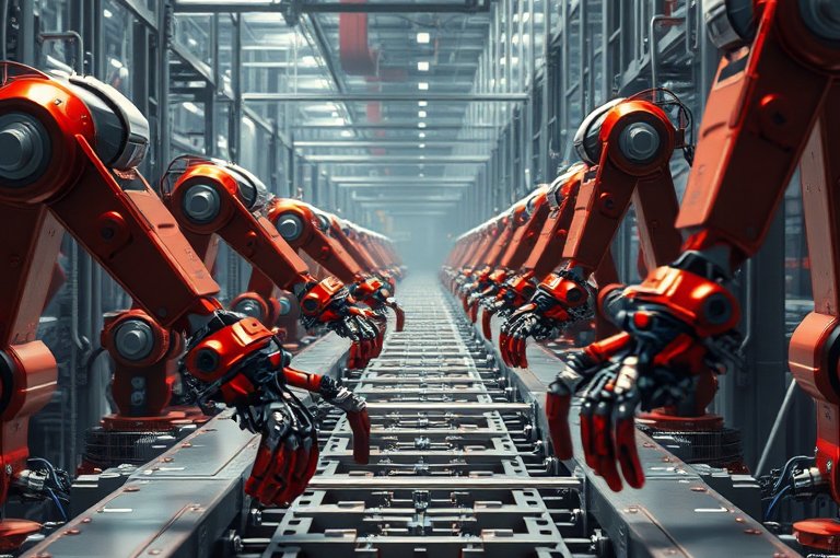 全自動智能袋裝碼垛設(shè)備