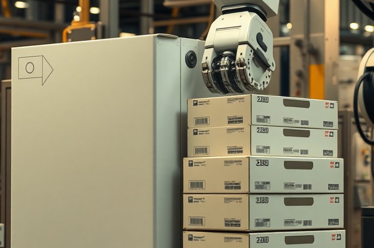 常州工廠如何通過堆垛機三維模型提高倉儲效率